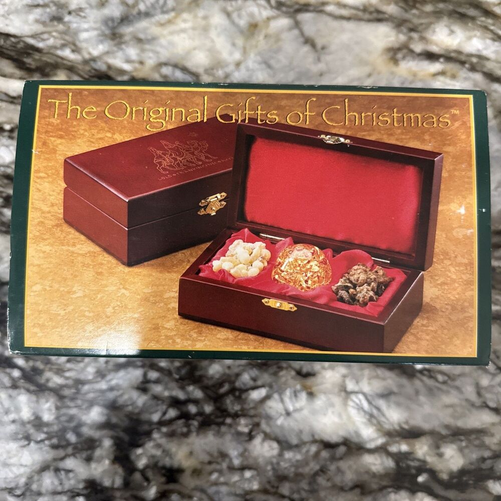 Single Box Set Standard Gold, Frankincense & Myrrh Gifts of Christmas~NIB